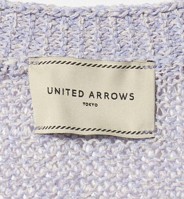 UNITED ARROWS「ペーパー Vネック カーディガン」|カーディガン|