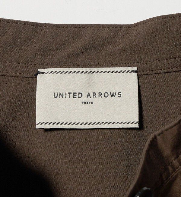UNITED ARROWS「NALYA バンドカラー シャツ」|シャツ・ブラウス|