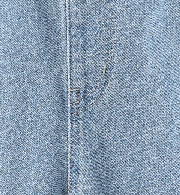 UNITED ARROWS green label relaxing「ストレッチデニム ストレートパンツ / キッズ  100cm-160cm - ストレッチ -」|デニム|