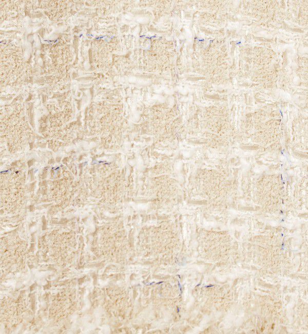 UNITED ARROWS green label relaxing「ファンシー ツイードライク ポケット ノーカラー ジャケット」|ノーカラージャケット|