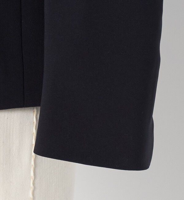 UNITED ARROWS green label relaxing「［size SHORTあり］パウドレ ノーラペル ジャケット ウォッシャブル ストレッチ」|ノーカラージャケット|