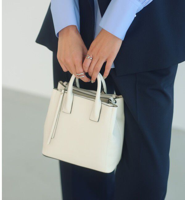 UNITED ARROWS green label relaxing「2WAYスクエアバッグ / ショルダーバッグ」|ショルダー・メッセンジャー|OFF WHITE