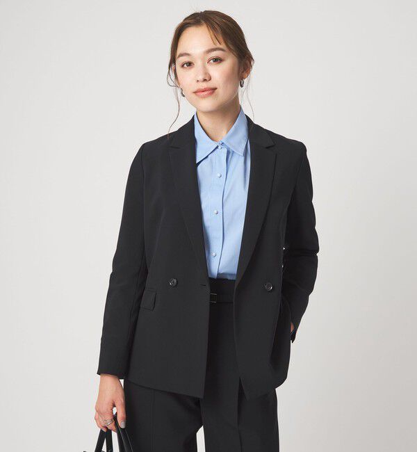 UNITED ARROWS green label relaxing「フェイクパールボタン シャツ」|シャツ・ブラウス|