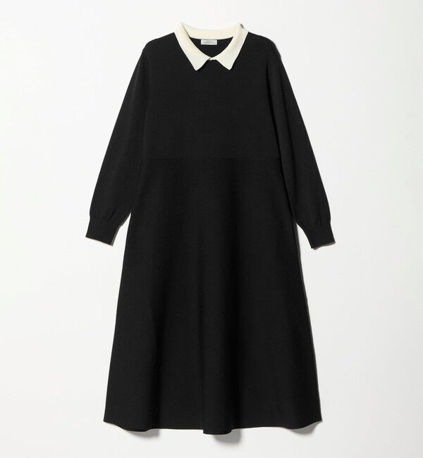 UNITED ARROWS green label relaxing「ハイショク エリツキ ニット ワンピース」|ワンピース|