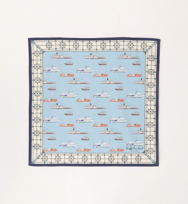 UNITED ARROWS green label relaxing「＜Dieffe Kinloch＞コットン プリント ハンカチ」|ハンカチ|