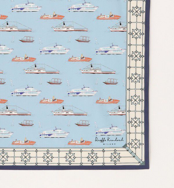 UNITED ARROWS green label relaxing「＜Dieffe Kinloch＞コットン プリント ハンカチ」|ハンカチ|