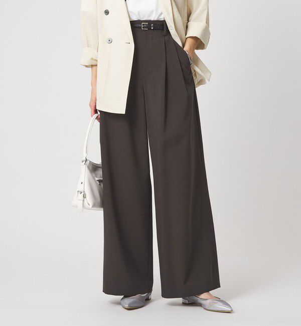 UNITED ARROWS green label relaxing「2タック ワイド パンツ」|その他|