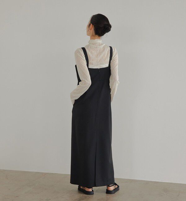 EMMEL REFINES「＜EMMEL REFINES＞EM タックジャンパースカート」|ワンピース|