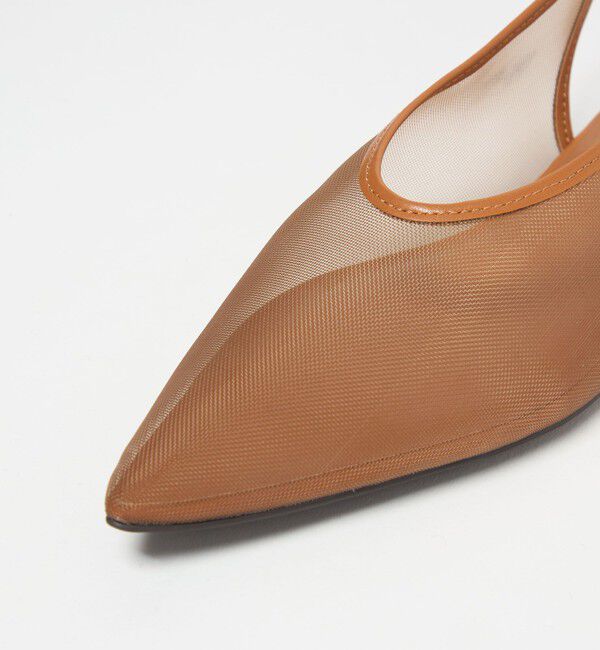 UNITED ARROWS green label relaxing「ポインテッド チュール スリングバックシューズ / サンダル / パンプス」|スニーカー|