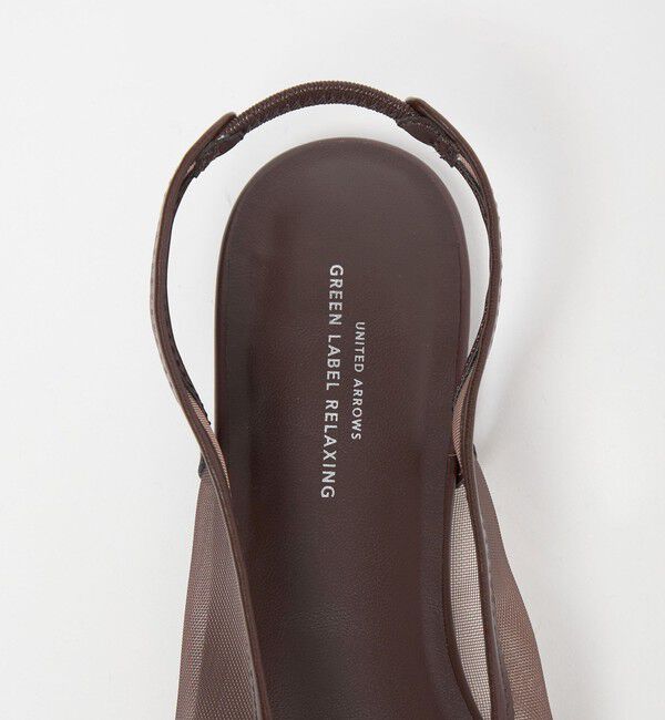 UNITED ARROWS green label relaxing「ポインテッド チュール スリングバックシューズ / サンダル / パンプス」|スニーカー|