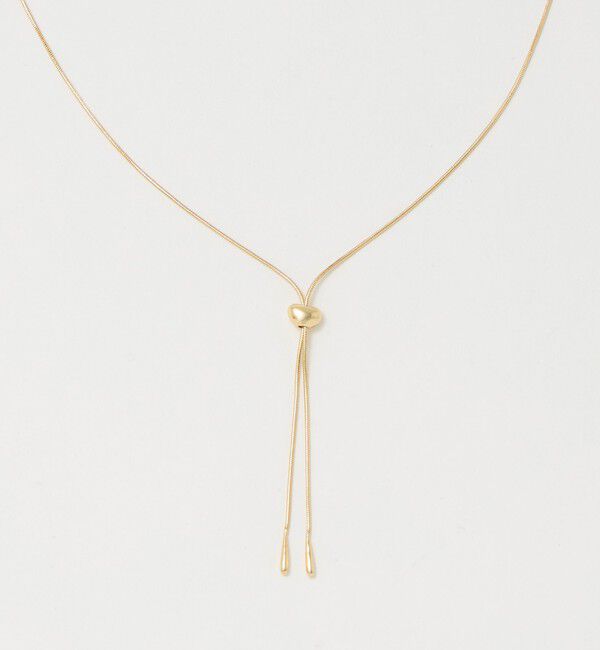 UNITED ARROWS green label relaxing「シズクエンド スライドパーツ ネックレス」|ネックレス|