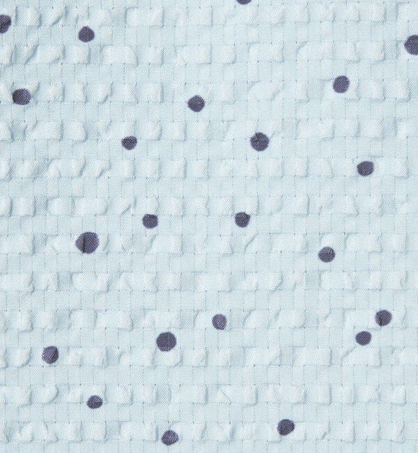 EMMEL REFINES「＜EMMEL REFINES＞EM ドットプリント タックギャザースリーブ ワンピース」|ワンピース|