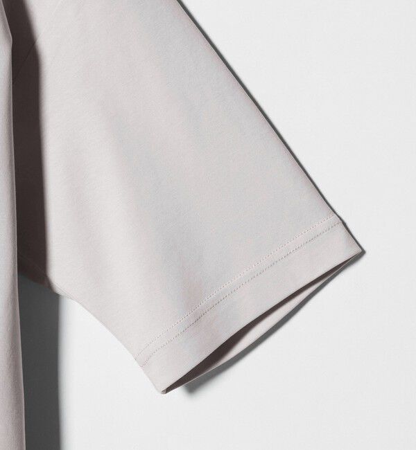 UNITED ARROWS green label relaxing「オーガニックコットン ポンチ クルーネック Tシャツ -接触冷感-」|Tシャツ・カットソー|