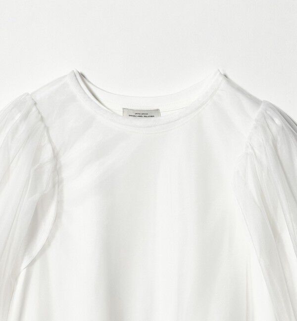 UNITED ARROWS green label relaxing「チュール 2WAY プルオーバー」|Tシャツ・カットソー|