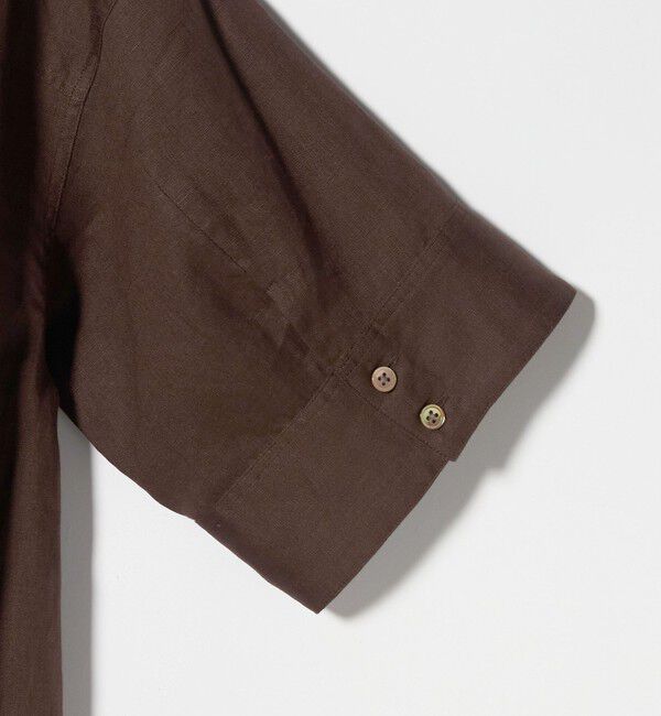 UNITED ARROWS green label relaxing「［size SHORTあり］リネン シャツ ワンピース」|ワンピース|
