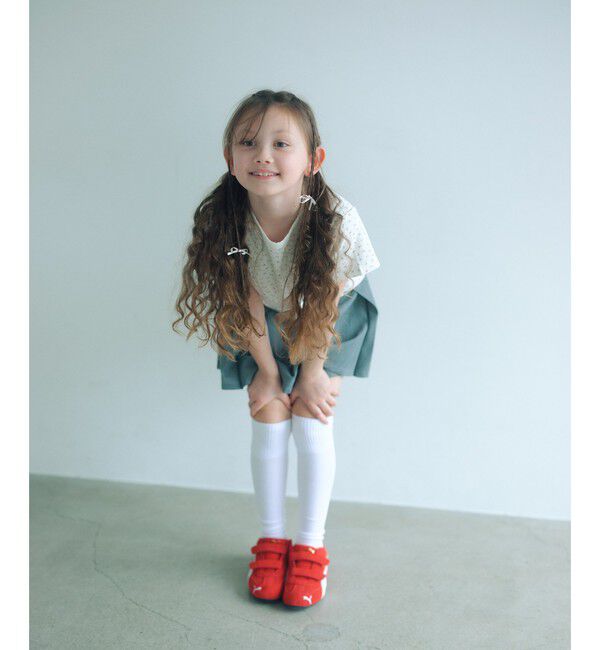 UNITED ARROWS green label relaxing「【COOL CHIC GIRLS STYLE】小花柄 Tシャツ / キッズ  120cm-160cm」|Tシャツ・カットソー|