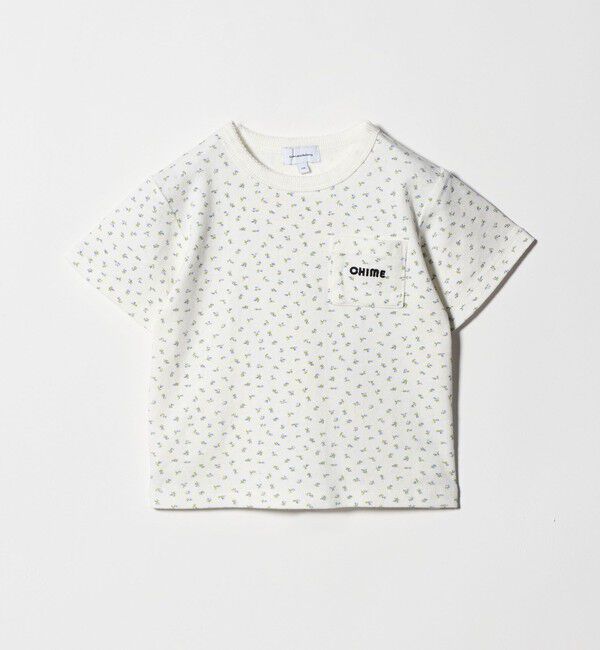 UNITED ARROWS green label relaxing「【COOL CHIC GIRLS STYLE】小花柄 Tシャツ / キッズ  120cm-160cm」|Tシャツ・カットソー|