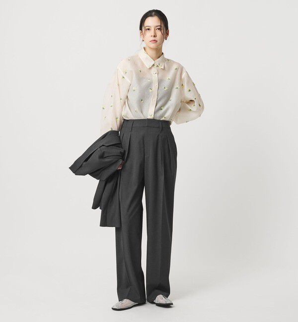 BEAUTY&YOUTH UNITED ARROWS「2タックテーパードパンツ 吸水速乾 防シワ UV」|スラックス|その他9