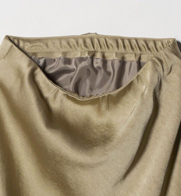 BEAUTY&YOUTH UNITED ARROWS「ポリエステルサテン マーメイドフレアスカート 」|スカート|