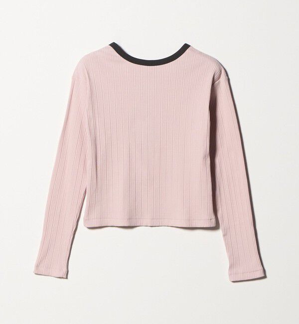 BEAUTY&YOUTH UNITED ARROWS「【WEB限定】ランダムリブ ヘンリーネック スナッププルオーバー」|Tシャツ・カットソー|