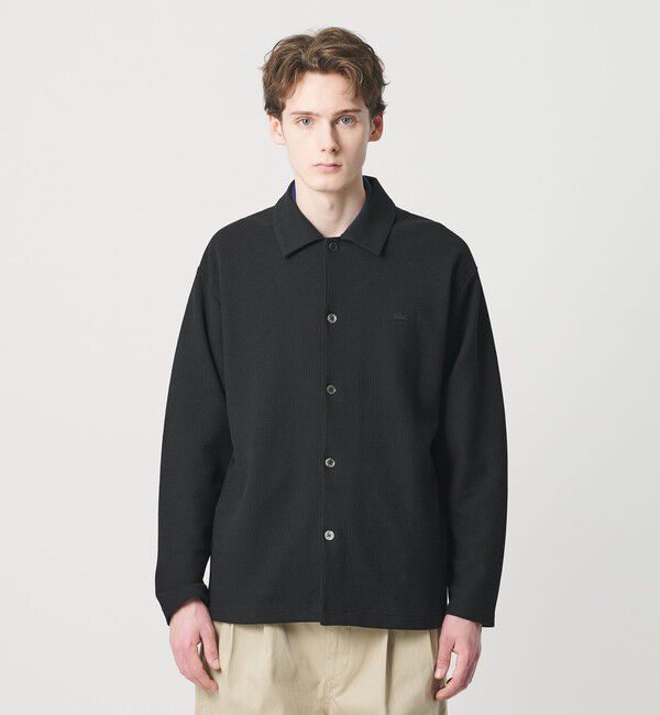 BEAUTY&YOUTH UNITED ARROWS「＜LACOSTE for BEAUTY&YOUTH＞ワントーン シャツ ジャケット」|カーディガン|