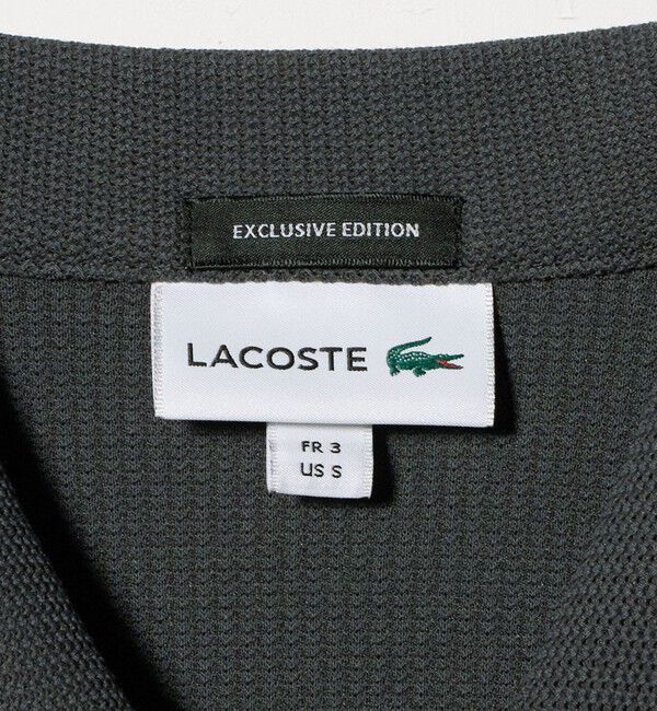 BEAUTY&YOUTH UNITED ARROWS「＜LACOSTE for BEAUTY&YOUTH＞ワントーン シャツ ジャケット」|カーディガン|
