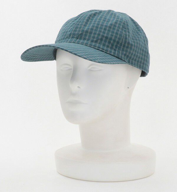 STEVEN ALAN「＜Steven Alan＞ ポプリン グラフチェック キャップ」|キャップ・キャスケット|