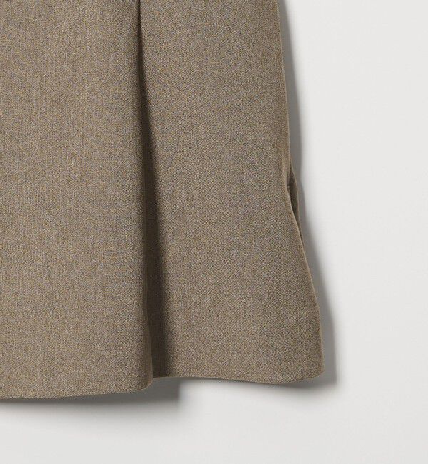 BEAUTY&YOUTH UNITED ARROWS「【WEB限定 Wardrobe DAILY MINIMAL】メランジ ペプラムベスト ウォッシャブル」|ベスト・ジレ|