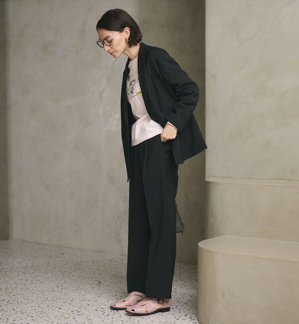 BEAUTY&YOUTH UNITED ARROWS「【WEB限定 Wardrobe DAILY MINIMAL】メランジ ダブルジャケット ウォッシャブル」|テーラードジャケット|
