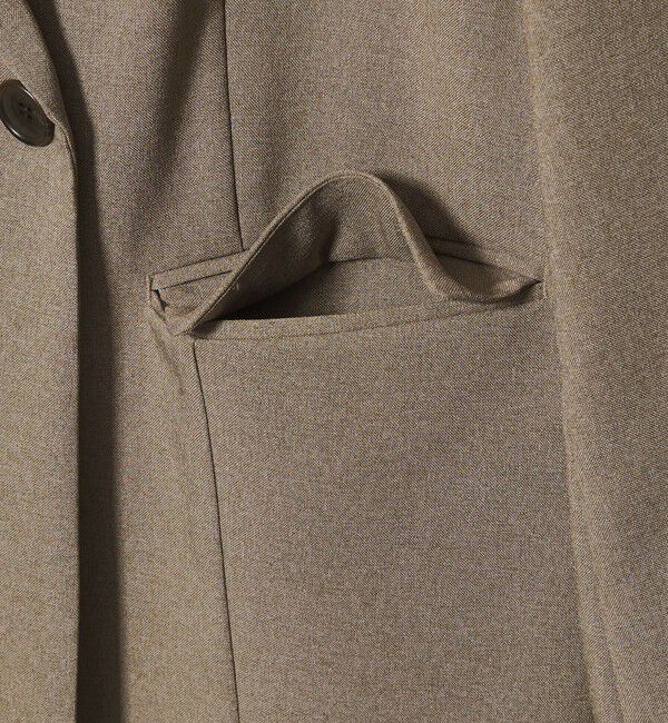 BEAUTY&YOUTH UNITED ARROWS「【WEB限定 Wardrobe DAILY MINIMAL】メランジ ダブルジャケット ウォッシャブル」|テーラードジャケット|