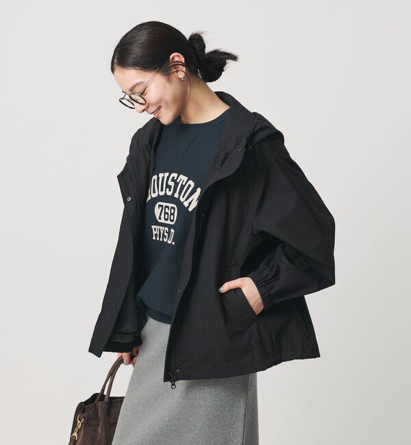 BEAUTY&YOUTH UNITED ARROWS「【WEB限定】コットンナイロン フードブルゾン ウォッシャブル」|ブルゾン・スタジャン|