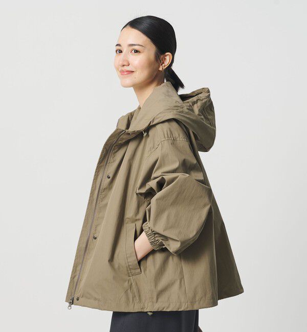 BEAUTY&YOUTH UNITED ARROWS「【WEB限定】コットンナイロン フードブルゾン ウォッシャブル」|ブルゾン・スタジャン|MOCA