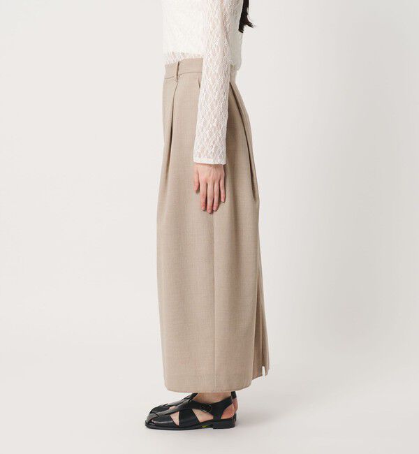 BEAUTY&YOUTH UNITED ARROWS「ポリエステルブレンド タックスカート」|スカート|