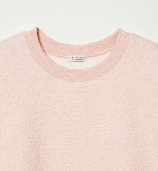 BEAUTY&YOUTH UNITED ARROWS「【WEB限定】ブリスター ジャガード スウェット」|スウェット・ジャージ|