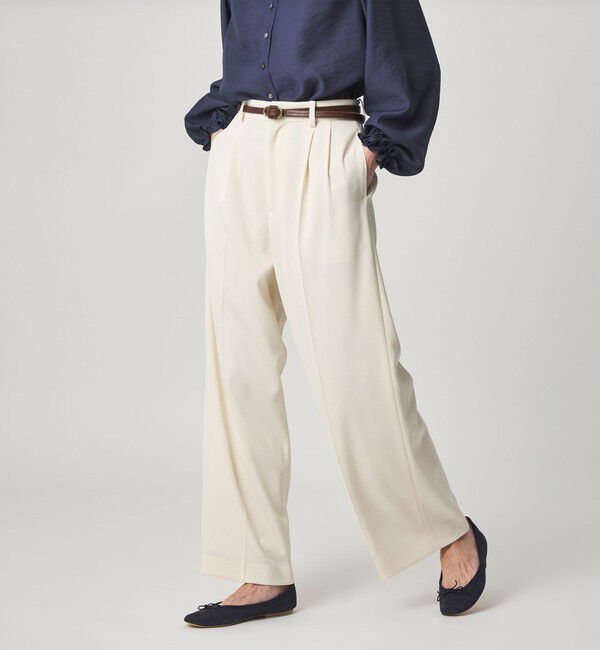 STEVEN ALAN「＜Steven Alan＞タック パンツ」|チノ|