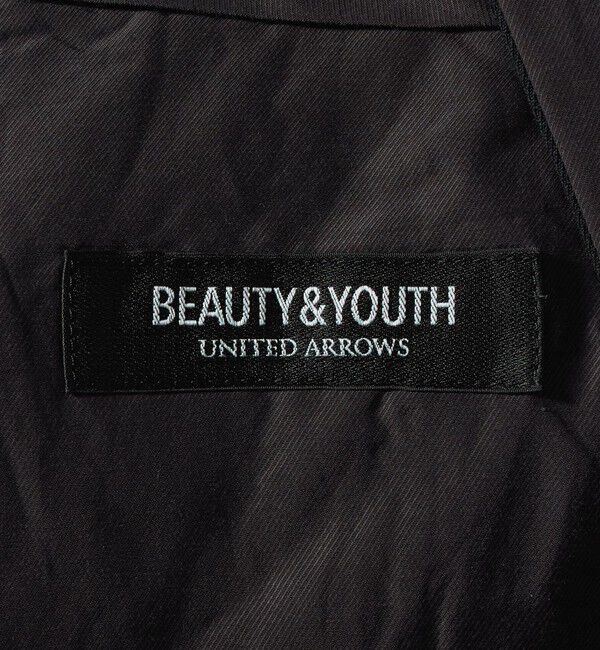 BEAUTY&YOUTH UNITED ARROWS「スリーク ウール リネン 1プリーツ トラウザー セットアップ対応」|チノ|