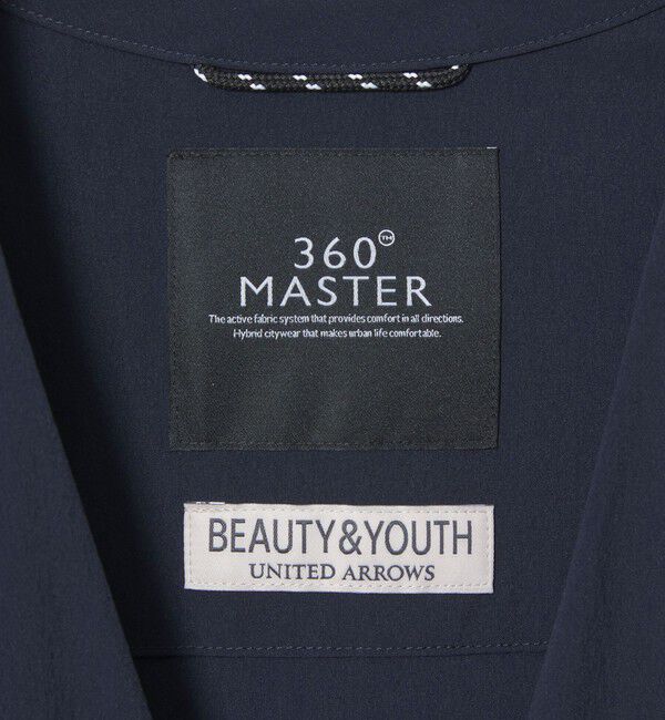 BEAUTY&YOUTH UNITED ARROWS「360&deg;MASTER スナップ アジャスト カーディガン セットアップ対応 撥水 ストレッチ ウォッシャブル」|カーディガン|