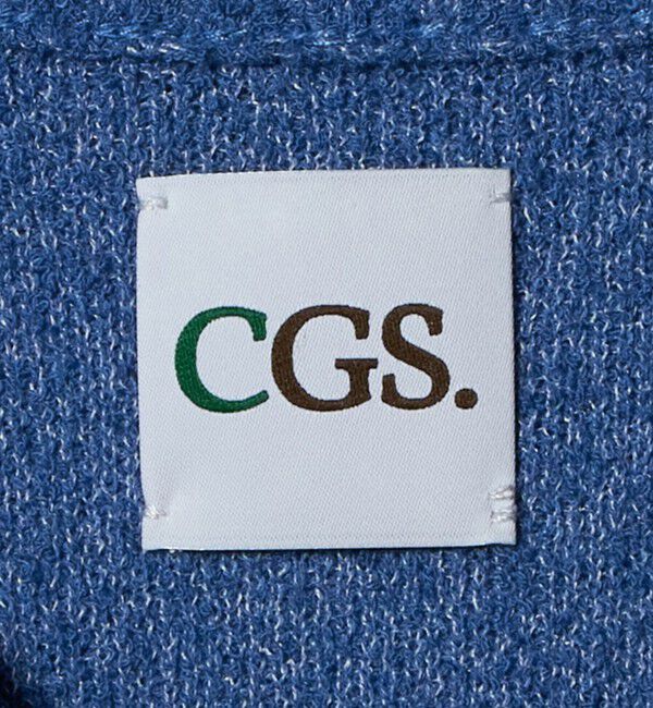 California General Store「＜CGS.＞Wジャガード フットボール ニット」|ニット・セーター|