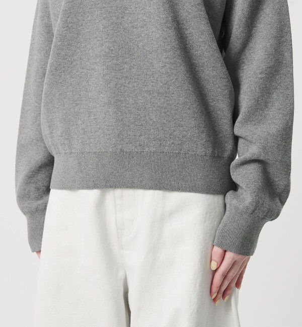 BEAUTY&YOUTH UNITED ARROWS「【WEB限定 Wardrobe DAILY MINIMAL】スキッパーニットプルオーバー ウォッシャブル」|ニット・セーター|