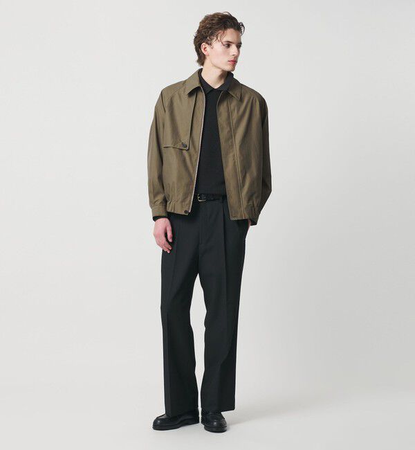 BEAUTY&YOUTH UNITED ARROWS「Veldam ギャバ ショート ジャケット」|ブルゾン・スタジャン|