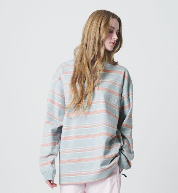 California General Store「＜CGS.＞オーガニック コットン ロングスリーブ ボーダー Tシャツ」|Tシャツ・カットソー|