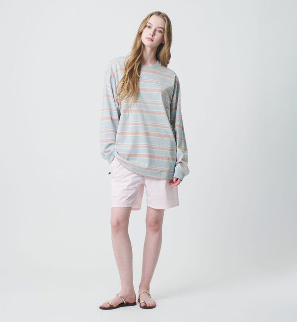 California General Store「＜CGS.＞オーガニック コットン ロングスリーブ ボーダー Tシャツ」|Tシャツ・カットソー|