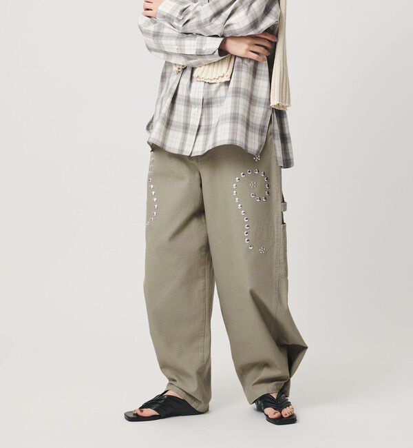 BEAUTY&YOUTH UNITED ARROWS「コットン メタルモチーフ ペインターパンツ」|その他|