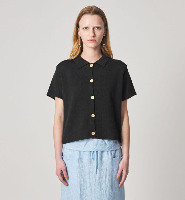 STEVEN ALAN「＜Steven Alan＞コットン ショートスリーブ カーディガン」|カーディガン|