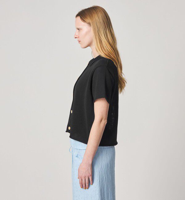 STEVEN ALAN「＜Steven Alan＞コットン ショートスリーブ カーディガン」|カーディガン|