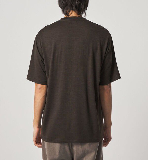 STEVEN ALAN「＜Steven Alan＞ メリノウール クルーネック ショートスリーブ Tシャツ」|Tシャツ・カットソー|