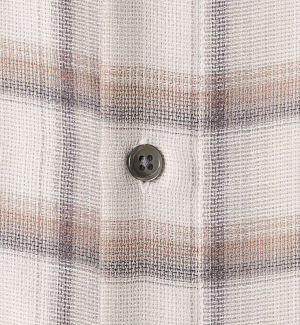 BEAUTY&YOUTH UNITED ARROWS「レイヤード オンブレチェック レギュラー シャツ GRANDE TAPERD型」|シャツ・ブラウス|