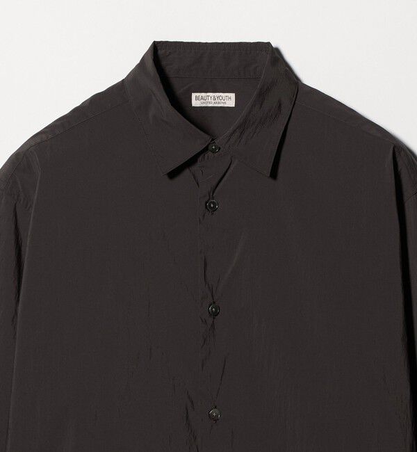 BEAUTY&YOUTH UNITED ARROWS「ライト コットンナイロン ワッシャー レギュラーシャツ GRANDE TAPERD型」|シャツ・ブラウス|