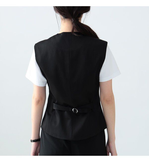 Demi-Luxe BEAMS 「AK+1 / スーパーブラック ベスト」|ダウン|