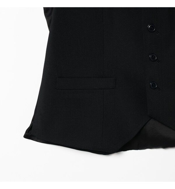 Demi-Luxe BEAMS 「AK+1 / スーパーブラック ベスト」|ダウン|